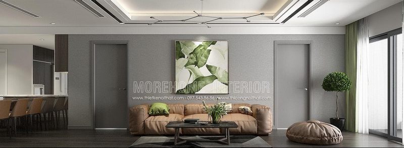 Gợi ý mẫu cửa gỗ thông phòng sơn cao cấp cho khách hàng có phong cách đơn giản, thanh lịch MH06