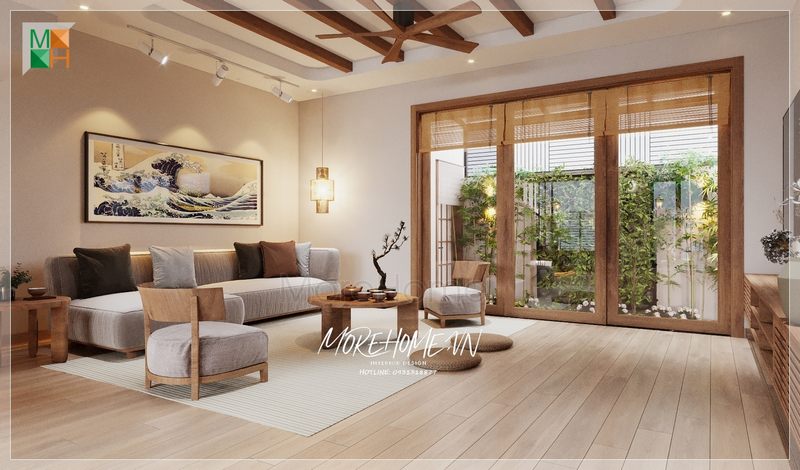 Tranh canvas phong cảnh treo tường hình chữ nhật khung gỗ tô điểm cho giá trị và tính nghệ thuật cho không gian.